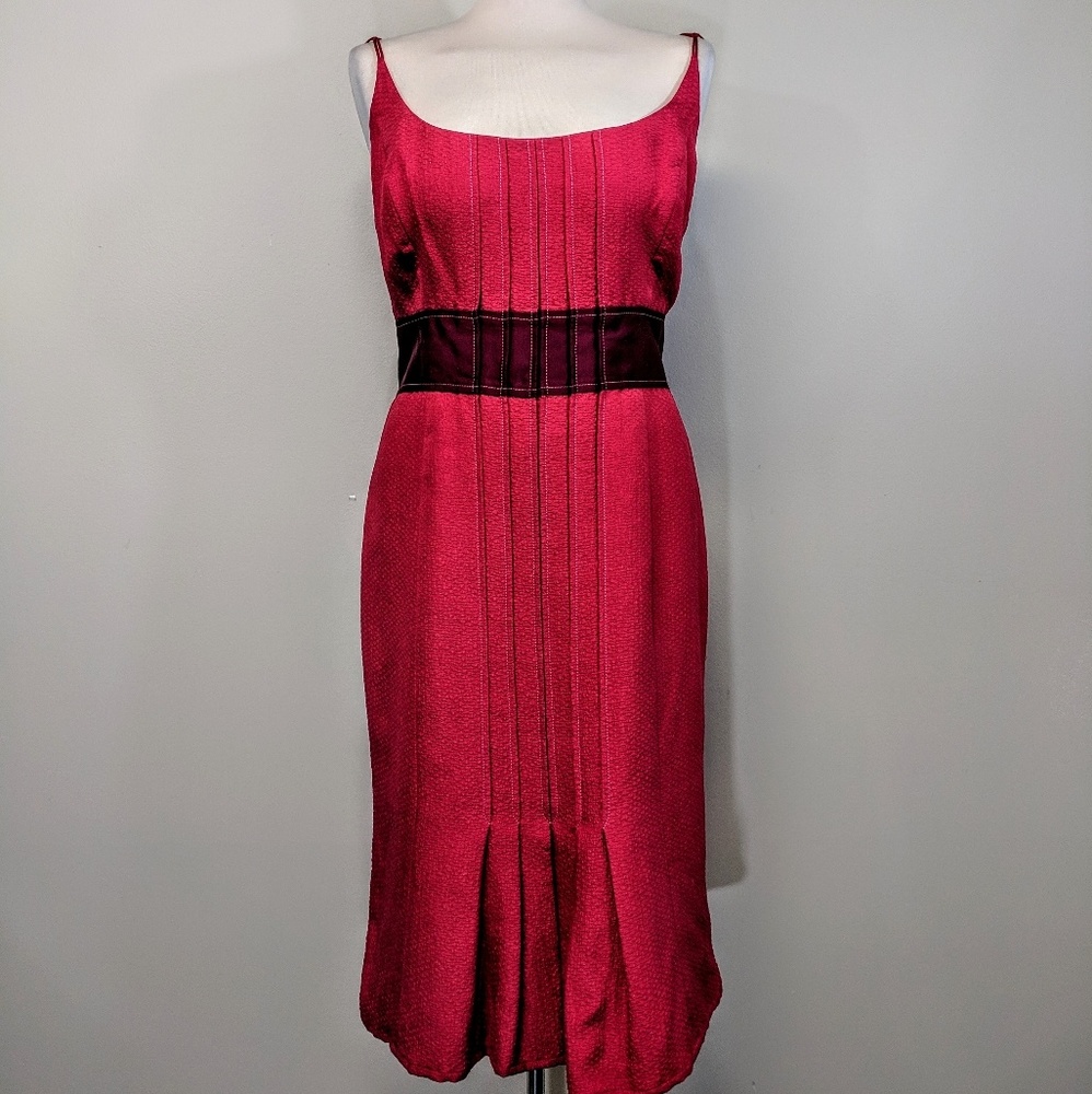 $2650 Carolina Herrera Silk Dress